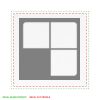 Repositionable Wall Decal (5x5) - Square Corners Thumbnail