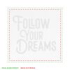 Repositionable Wall Decal (5x5) - Square Corners Thumbnail