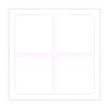 Repositionable Wall Decal (10x10 Quad) - Square Corners Thumbnail