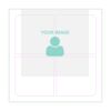 Repositionable Wall Decal (10x10 Quad) - Square Corners Thumbnail