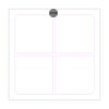 Repositionable Wall Decal (10x10 Quad) - Square Corners Thumbnail