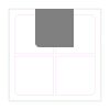 Repositionable Wall Decal (10x10 Quad) - Square Corners Thumbnail
