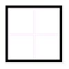Repositionable Wall Decal (10x10 Quad) - Square Corners Thumbnail