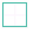 Repositionable Wall Decal (10x10 Quad) - Square Corners Thumbnail