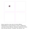 Repositionable Wall Decals (5x5) with Square Corners - Set of 4 Thumbnail