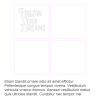 Repositionable Wall Decals (5x5) with Square Corners - Set of 4 Thumbnail