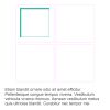 Repositionable Wall Decals (5x5) with Square Corners - Set of 4 Thumbnail