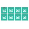 5x5 Wall Decals (Set of 8) Thumbnail