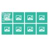 5x5 Wall Decals (Set of 8) Thumbnail