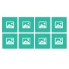 5x5 Wall Decals (Set of 8) Thumbnail
